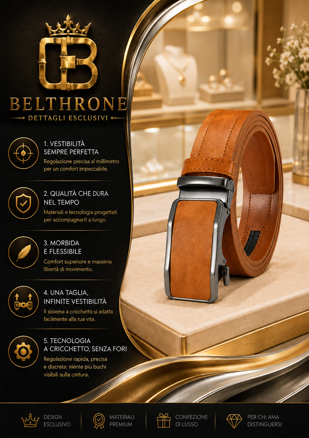 BELTHRONE KING DIASPRO®